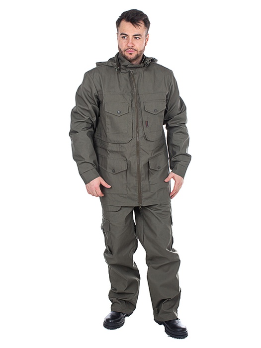 фото Костюм летний Huntsman Сталкер (Смесовая, Хаки) от +10С до +30С