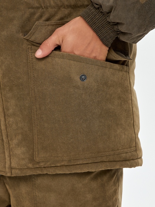 фото Куртка зимняя для охоты и рыбалки KATRAN ШКВАЛ -35°С (Финляндия, хаки)