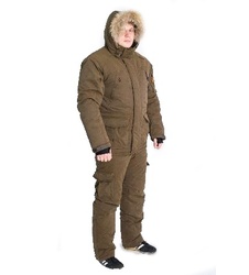 фото Зимний костюм для охоты и рыбалки TRITON Hunter Pro -45 (Твил, т. Коричневый)