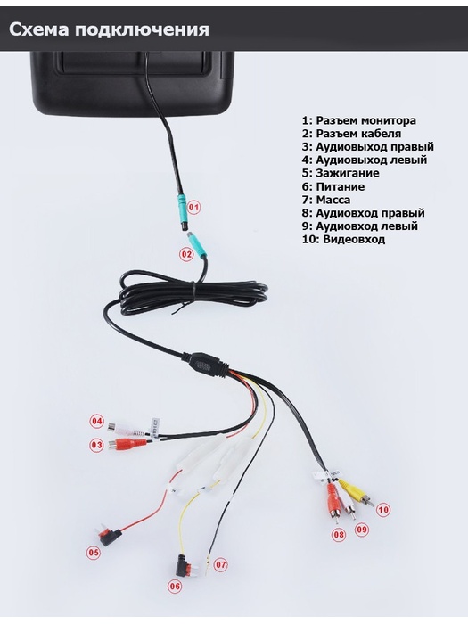 фото Навесной монитор 12.5" ERGO ER12AN (ANDROID 9)