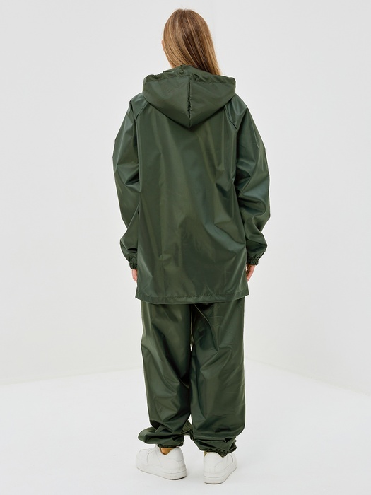 фото Дождевик женский пончо накидка KATRAN ГРОЗА (Оксфорд, хаки)