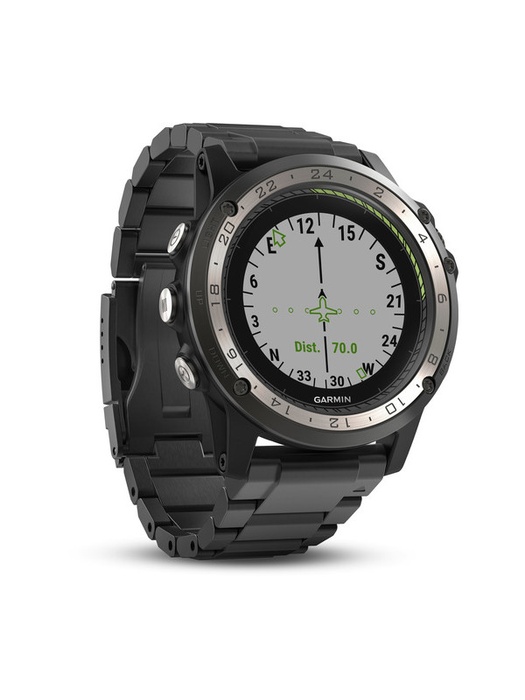 фото Garmin D2 Charlie титановым браслетом (010-01733-33)