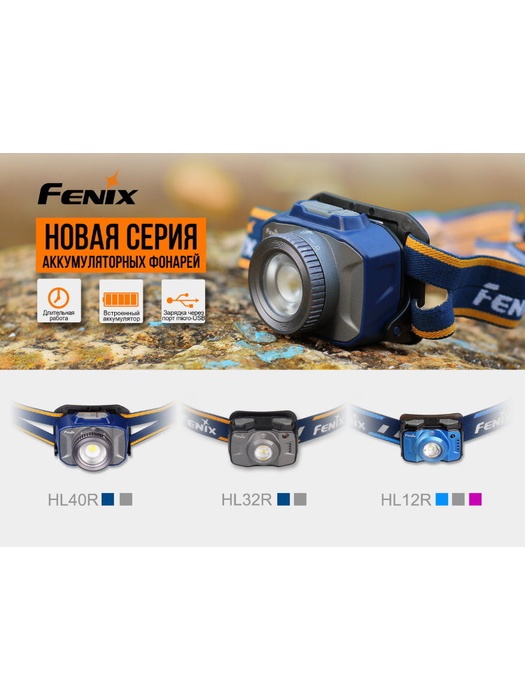 фото Налобный фонарь Fenix HL40R Cree XP-L HI V2 LED