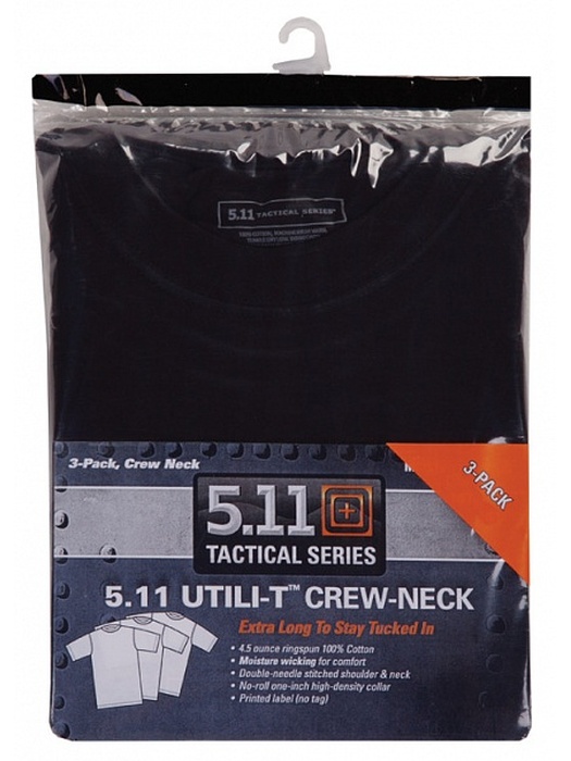 фото Футболки 5.11 Tactical UTILI-T 3 PK, S/S Black (019)