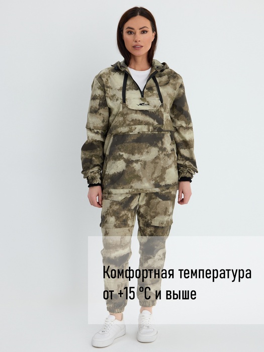 фото Костюм женский противоэнцефалитный антимоскитный KATRAN ТУНГУСКА (Твил, Мох)