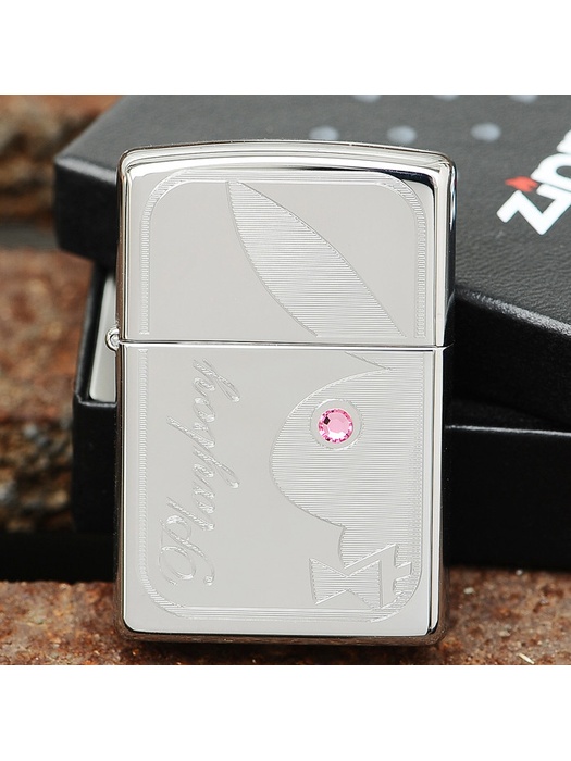 фото Зажигалка Zippo Playboy Crystal Eye № 24789