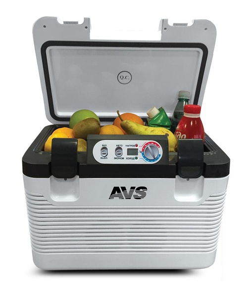 Автомобильный холодильник AVS CC-19WBC 19л 12V/24V/220V (программное управление)