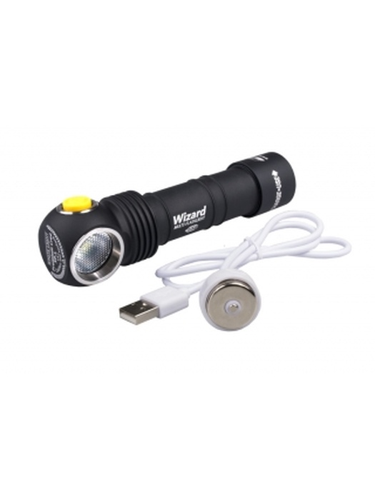 фото Фонарь Armytek Wizard v3 Magnet USB+18650 Cree XP-L   