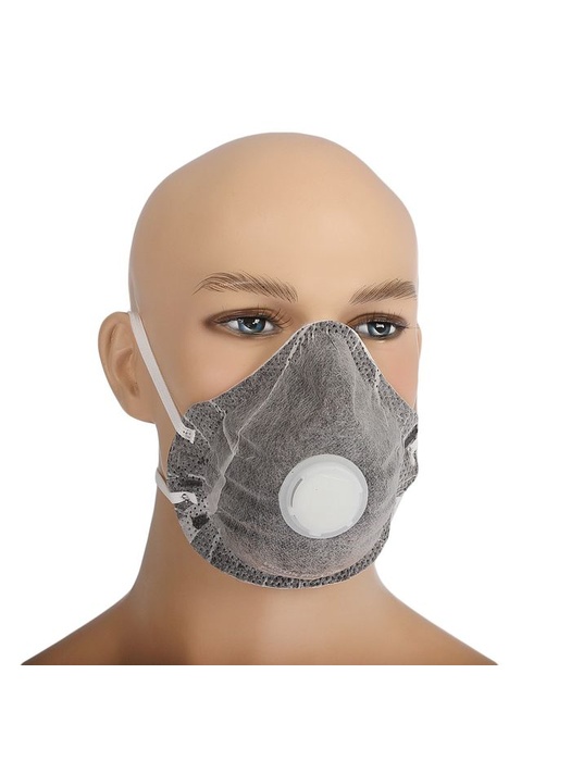 фото Защитная маска (респиратор) СибрТех 89250 класс защиты FFP1 (до 4 ПДК) с клапаном выдоха