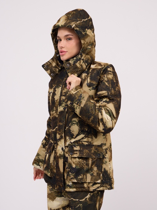 фото Куртка KATRAN КАРЕЛИЯ -20С зимняя женская мембранная утепленная (Алова, Стена)