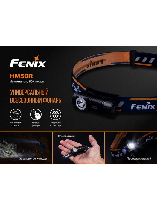 фото Налобный фонарь Fenix HM50R Cree XM-L2 U2 