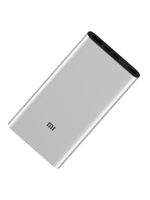 фото Xiaomi Mi Power Bank 3 (10000 mAh, серебристый) (PLM12ZM)