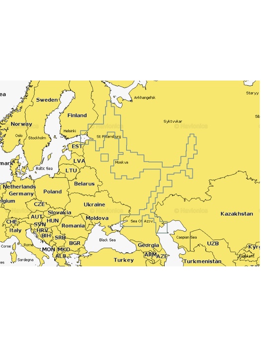 фото Карты Navionics 52XG Россия, Европейская часть 16Gb