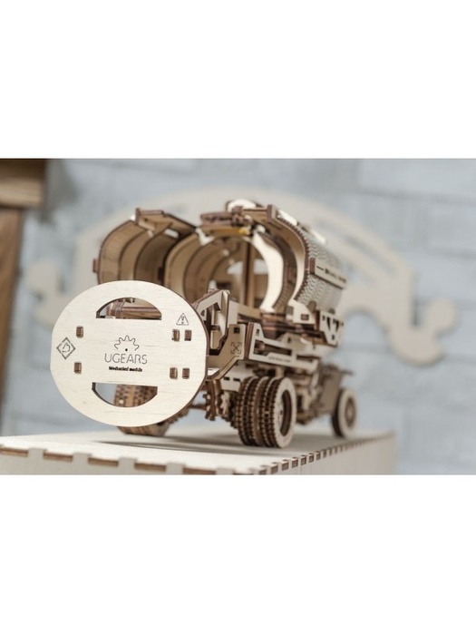 фото 3D деревянный конструктор UGEARS Автоцистерна