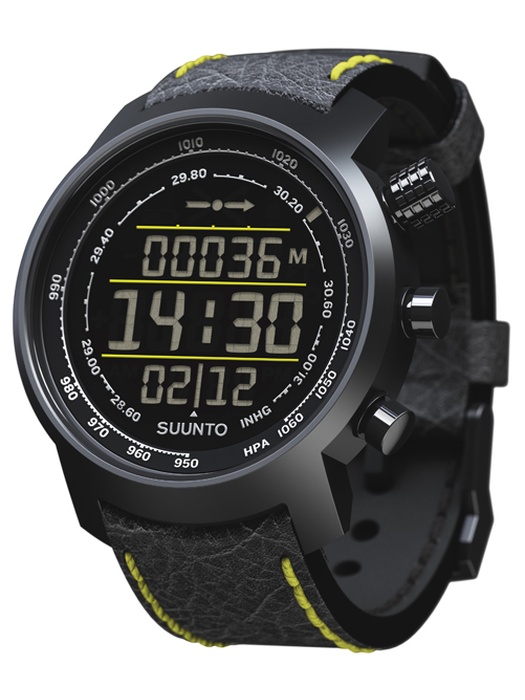 фото Suunto Elementum Terra Black/Yellow Leather