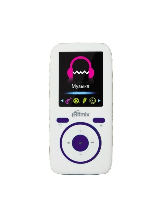 фото Ritmix RF-4450 4Gb Whiye\Violet