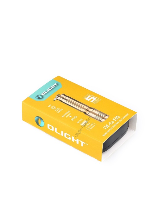 фото Фонарь Olight I3E-CU Copper Brassy Limited Edition Philips LUXEON   