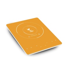фото Индукционная плита Kitfort КТ-110-4 Оранжевая