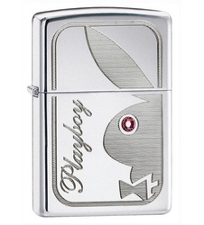 фото Зажигалка Zippo Playboy Crystal Eye № 24789