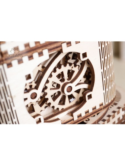 фото 3D деревянный конструктор UGEARS Шкатулка с секретом