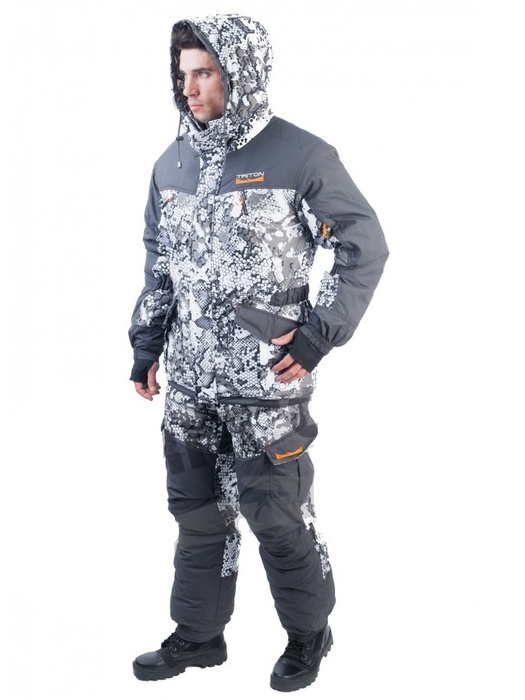 фото Зимний костюм для рыбалки и охоты TRITON Горка -40 (Алова, бежевый) Брюки