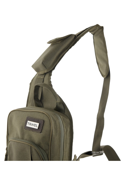 фото Сумка-рюкзак одноплечевая Aquatic С-32К (цвет: коричневый)