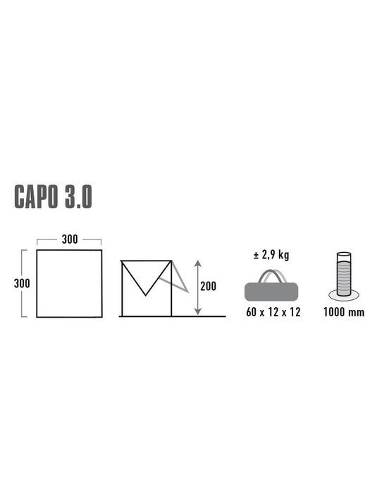 фото Шатер High Peak Capo 3