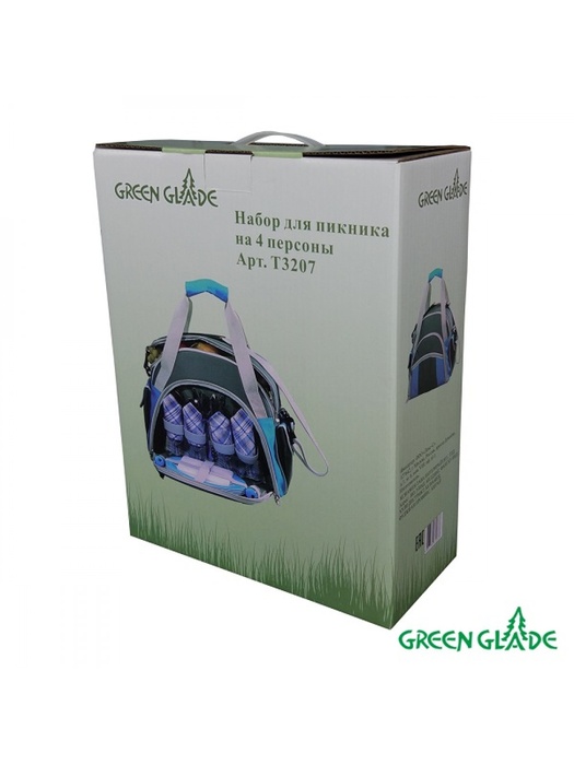 фото Набор для пикника Green Glade 3207 (30 предметов 10 л)