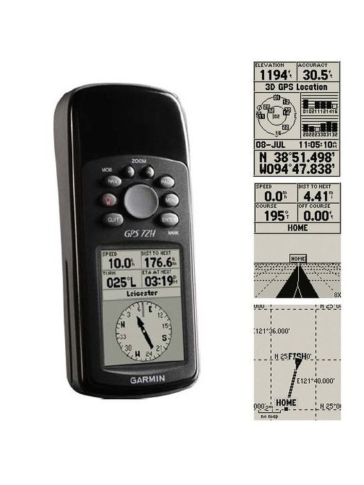 фото Garmin GPS 72H