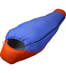 фото Спальный мешок СПЛАВ Fantasy 340 Primaloft (синий/оранжевый, левый)