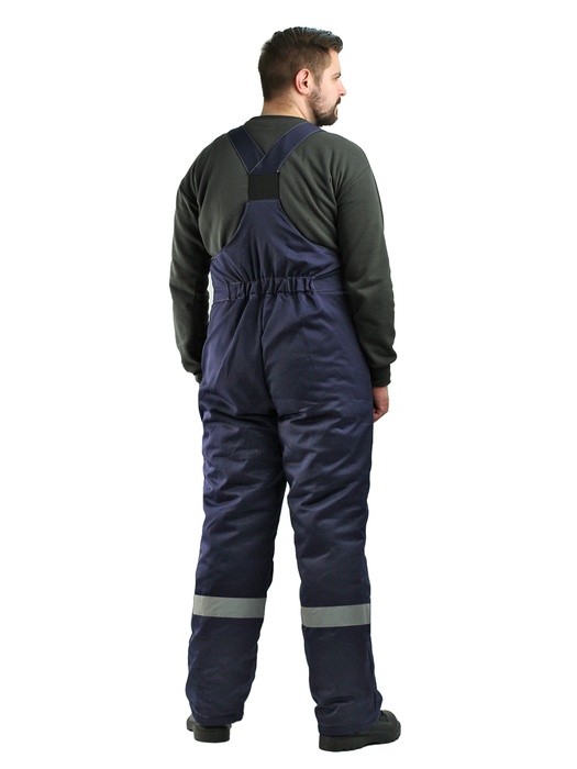 фото  Зимний костюм для работы URSUS "Тимбер" т-синий красный (Смесовая ткань) -25°C