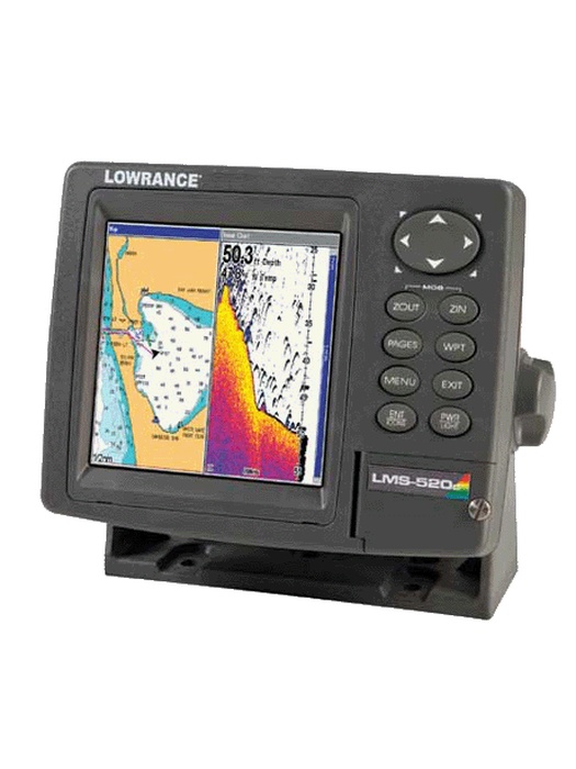 фото Lowrance LMS-520C с датчиком 200 КГц