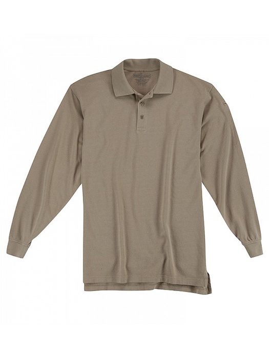 фото Поло с длинным рукавом 5.11 Tactical UTILITY L/S Silver Tan (160)