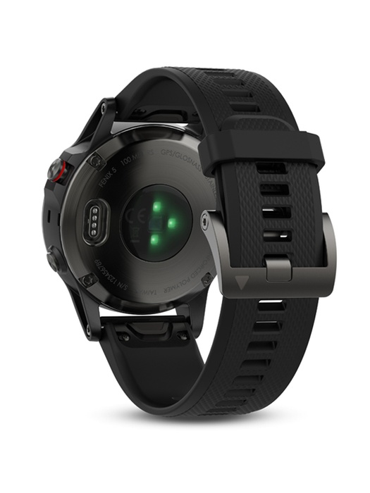 фото Garmin FENIX 5 серые с черным ремешком (010-01688-00)