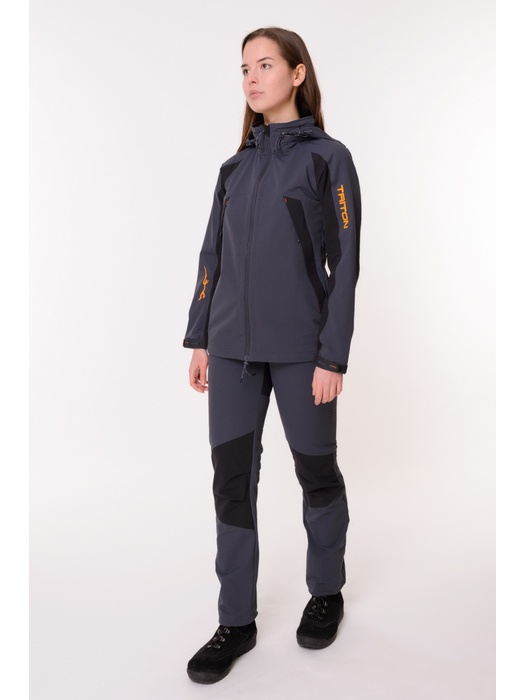 фото Летний женский костюм TRITON REPTIL (SoftShell APEX, серый)