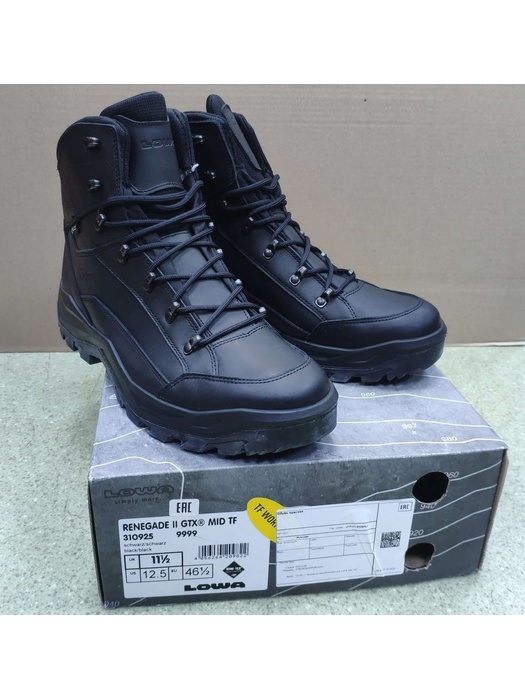 фото Тактические ботинки Lowa RENEGATE II GTX MID TF Black