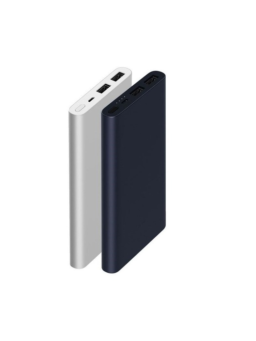 фото Xiaomi Mi Power Bank 2i 10000 mAh 2USB (серебристый)