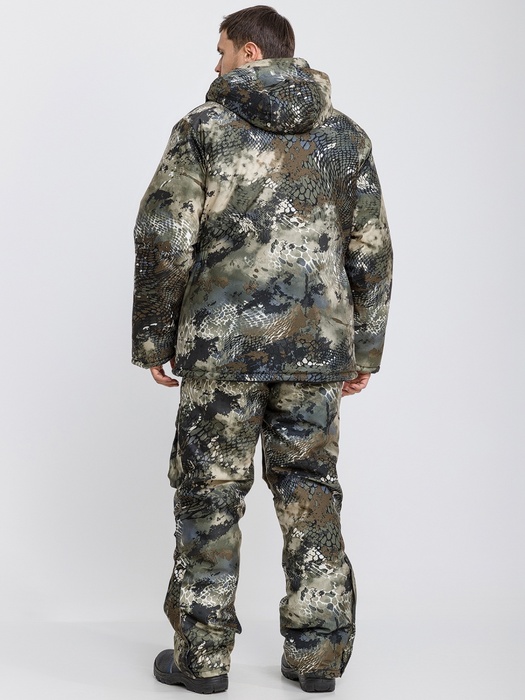 фото Зимний костюм для охоты и рыбалки KATRAN Даман -35° С (Алова, Форест) полукомбинезон