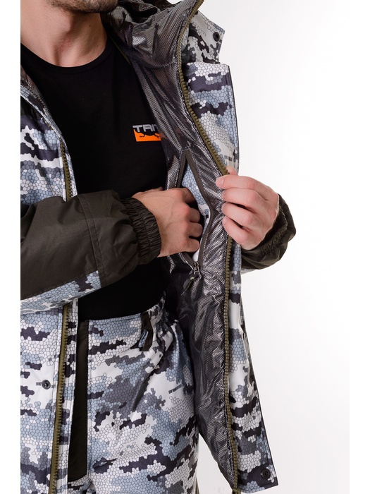 фото Зимний костюм для охоты и рыбалки ONERUS "Горный -45" Алова/Таслан, Белый