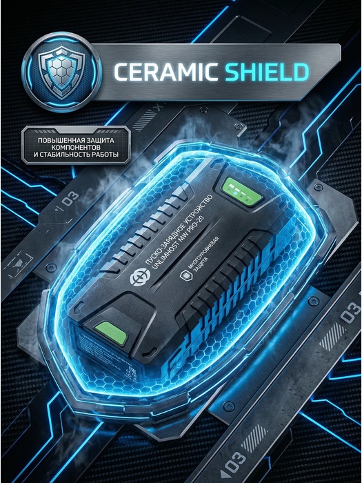 фото Пуско-зарядное устройство UnlimHost MW PRO-20