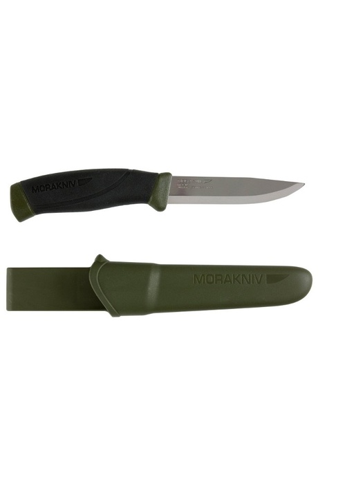 фото Нож Morakniv Companion MG (C) углеродистая сталь Хаки (133012)