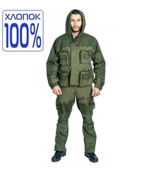 фото Летний костюм для охоты и рыбалки TRITON Тактик (Хлопок, зеленый)