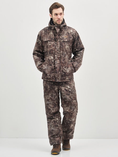 Демисезонный костюм для рыбалки KATRAN КОЛЬТ -5 (Дюспо, коричневый КМФ) - фото 3