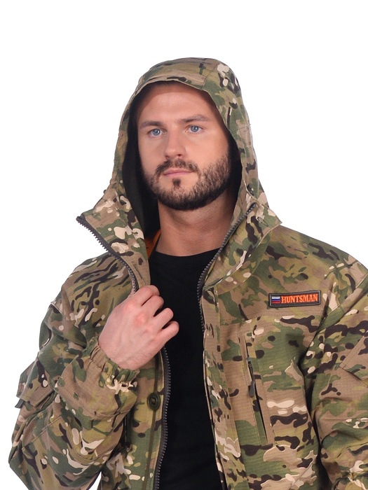 фото Демисезонный костюм Huntsman Горка-5 цвет Мультикам ткань Смесовая Рип-Стоп