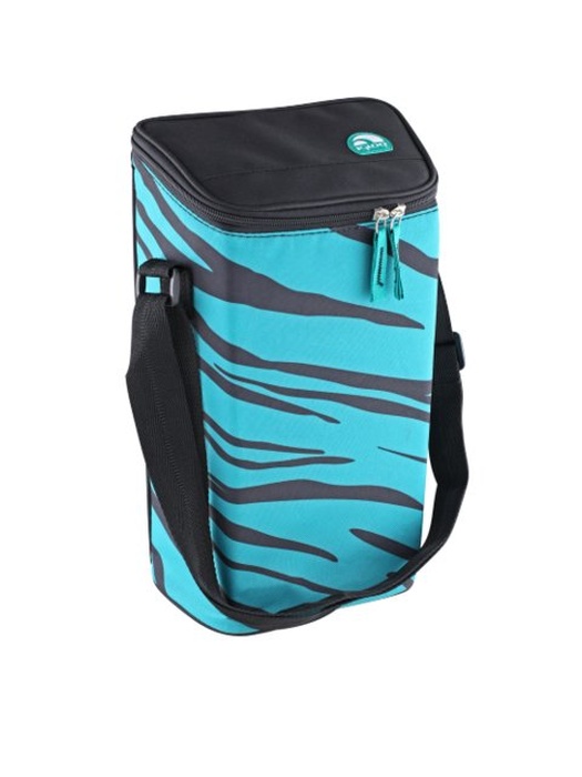 фото Сумка-термос Igloo 2 Bottle Wine Tote 16 teal-zebra