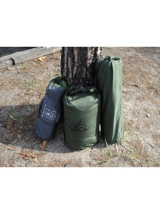 фото Спальный мешок СПЛАВ Expedition 200 (зеленый, левый) 240 см