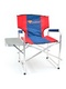 фото Кресло складное SUPERMAX со столиком AKSM-03 (алюминий/пластик, красный/синий)