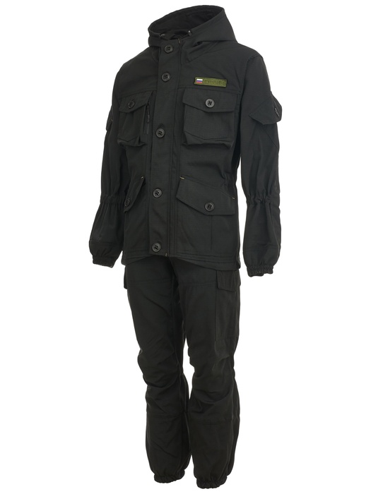 фото Летний костюм «Викинг» (рип-стоп, черный) TAYGERR
