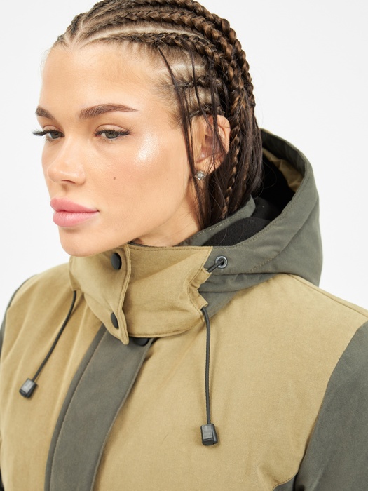 фото Куртка KATRAN Ангара -20С зимняя женская мембранная утепленная (Финляндия, св. хаки)