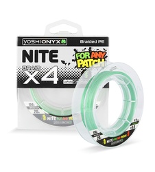 фото Леска плетеная Yoshi Onyx NITE 4 Green, 0.8